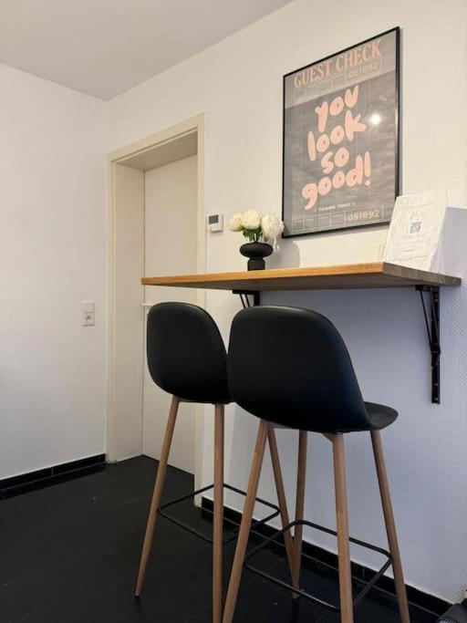 2 Raum City-Apartment 5Min Zum Hbf Grupello-2 Düsseldorf Esterno foto