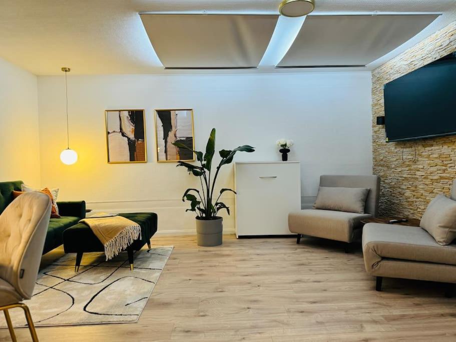 2 Raum City-Apartment 5Min Zum Hbf Grupello-2 Düsseldorf Esterno foto